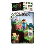 (マインクラフト) Minecraft オフィシャル商品 キッズ・子供 ブロック  掛け布団カバー・枕カバー セット AG740 (ブ