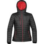 ( storm Tec ) Stormtech женский Gravity термический с хлопком жакет внешний BC4644 ( черный / true red )