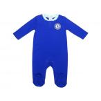 Chelsea футбол Club Chelsea FC официальный товар baby * младенец сон костюм длинный рукав детский комбинезон 