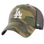 (ロサンゼルス・ドジャース) Los Angeles Dodgers オフィシャル商品 ユニセックス Branson 47 キャップ 迷彩 トラッカー