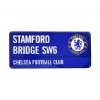  Chelsea футбол Club Chelsea FC официальный товар Street автограф metal plate BS635 ( голубой / ho 