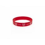  arsenal футбол Club Arsenal FC официальный товар силикон напульсник BS771 ( красный / белый )