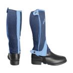 ( высокий ) HyLAND Kids * ребенок * Junior двухцветный Amara половина chaps верховая езда сигнал скольжение BZ1129 ( темно-синий 