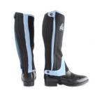( высокий ) HyLAND Kids * ребенок * Junior двухцветный Amara половина chaps верховая езда сигнал скольжение BZ1129 ( черный 