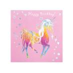 (tekrudo край ) Deckled Edge поздравительная открытка Prancing Myth карта сообщение карта Unicorn BZ1530 (Trot