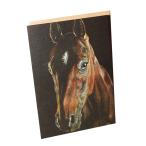 (tekrudo край ) Deckled Edge Eureka! The Chestnut поздравительная открытка карта BZ3668 ( черный / Brown )