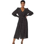 PrinciplesレディースPetiteドット柄Vネックミディシャツワン...