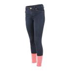 (o- желтохвост on ) Aubrion Kids * ребенок девушки Putney Denim осветлитель верховая езда брюки сигнал скольжение ER608 (bla