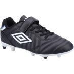 (アンブロ) Umbro キッズ・子供 Speciali Liga Firm レザー サッカーブーツ 子供靴 スポーツ シューズ FS9096 (ブラック/
