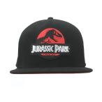 (ju lachic * park ) Jurassic Park официальный товар Logo колпак шляпа HE293 ( черный )