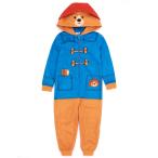 ( Paddington Bear ) Paddington Bear официальный товар Kids * ребенок с капюшоном . сон костюм длинный рукав комбинезон pa