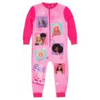 ( Barbie ) Barbie официальный товар Kids * ребенок девушки Icon сон костюм длинный рукав комбинезон пижама NS706