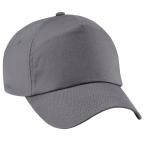 ( пляж поле ) Beechfield Kids * детский одноцветный Original 5 panel колпак шляпа PC2109 ( graphite серый )