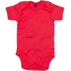 ( Bay Be bagz) Babybugz baby * младенец для короткий рукав корпус костюм детский комбинезон PC5007 ( красный )