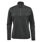 ( storm Tec ) Stormtech женский Treeline Heather флис верх тянуть over PC5040 ( черный Heather )