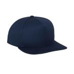 ( You pon) Yupoong унисекс Flexfit 5 panel зажим задний колпак шляпа шляпа PC5944 ( темно-синий )