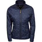 ( чай * J z) Tee Jays женский Richmond стеганная куртка внешний PC6202 ( глубокий темно-синий )