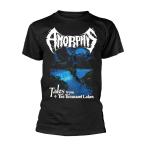 (amorufis) Amorphis официальный товар унисекс Tales From The Thousand Lakes футболка короткий рукав tops PH162 (bla