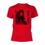 (マイナー・スレット) Minor Threat オフィシャル商品 ユニセックス アルバム Tシャツ 半袖 トップス PH2709 (レッド)