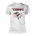 (ザ・クランプス) The Cramps オフィシャル商品 ユニセックス Do The Dog Tシャツ 半袖 トップス PH560 (ホワイト)