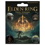 ショッピングエルデンリング (エルデンリング) Elden Ring オフィシャル商品 Realm of the Lands Between ビニール ステッカー シール セット (5ピース)