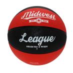 ( mid талия ) Midwest League баскетбол RD827 ( черный / красный )