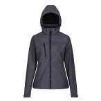 (regata) Regatta женский Venturer 3 слой men b Len soft ракушка жакет внешний RG5518 ( наклейка серый /bla