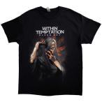 (ウィズイン・テンプテーション) Within Temptation オフィシャル商品 ユニセックス Bleed Out アルバム Tシャツ バッ