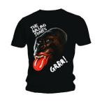 (ローリング・ストーンズ) The Rolling Stones オフィシャル商品 ユニセックス Grrr Gorilla Tシャツ 半袖 トップス RO1571