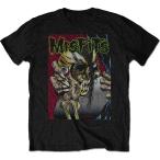 (ミスフィッツ) Misfits オフィシャル商品 ユニセックス Pushead Tシャツ 半袖 トップス RO2249 (ブラック)