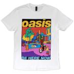 ( или sis) Oasis официальный товар унисекс Be Here Now иллюстрации футболка хлопок короткий рукав tops RO3549 ( ho wa