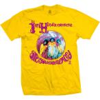 (jimi* ручной liks) Jimi Hendrix официальный товар унисекс Are You Experienced футболка хлопок короткий рукав to