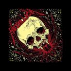 ( Metallica ) Metallica официальный товар унисекс Spider Skull van da Nascar f носовой платок RO4161 ( черный /re