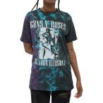 (ガンズ・アンド・ローゼズ) GuNs N Roses オフィシャル商品 ユニセックス Use Your Illusion Tシャツ モノクローム 半