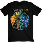 ( железный * Maiden ) Iron Maiden официальный товар унисекс The Future Past Tour ´23 Circle искусство футболка ko