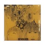 (ビートルズ) The Beatles オフィシャル商品 Revolver バッジ RO6074 (ホワイト/グレー)