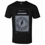 (バックチェリー) Buckcherry オフィシャル商品 ユニセックス Amp Stack Tシャツ コットン 半袖 トップス RO6870 (ブラ
