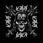 ( потертость year ) Slayer официальный товар унисекс Wehrmacht van da Nascar f носовой платок RO6976 ( черный )