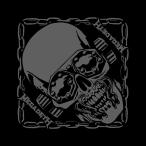 ( mega tes) Megadeth официальный товар унисекс Vic Rattlehead van da Nascar f носовой платок RO7241 ( черный / серый 
