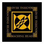 ( машина * head ) Machine Head официальный товар унисекс Diamond бандана Logo шарф носовой платок RO7355 (b