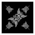 (oji-* oz bo-n) Ozzy Osbourne официальный товар унисекс van da Nascar f носовой платок RO7369 ( черный )