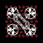 (wenztei13) Wednesday 13 официальный товар унисекс Shovels бандана Logo шарф носовой платок RO7391 (bla