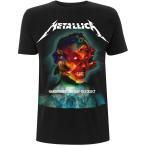 (メタリカ) MeTallica オフィシャル商品 ユニセックス Hardwired Tシャツ アルバム 半袖 トップス RO742 (ブラック)