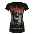 (スリップノット) Slipknot オフィシャル商品 レディース .5: The Gray Chapter Tシャツ アルバム 半袖 トップス RO760 (ブ