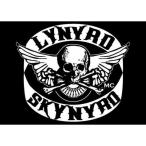 (re-na-do* нож do) Lynyrd Skynyrd официальный товар Skull открытка RO7929 ( черный / белый )