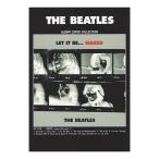 ( Beatles ) The Beatles официальный товар Let It Be открытка RO8400 ( черный / белый )