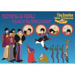 ( Beatles ) The Beatles официальный товар Yellow Submarine Nothing Is Real стандартный открытка RO9092 ( мульти- kala