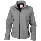 (lizoruto) Result женский soft ракушка жакет длинный рукав внешний RW10247 ( silver gray )