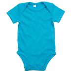 ( Bay Be bagz) Babybugz baby * младенец для хлопок короткий рукав корпус костюм детский комбинезон RW7440 ( Surf голубой )