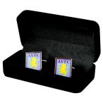 アストン・ヴィラ フットボールクラブ Aston Villa FC オフィシャル商品 金属製 カフリンクス カフスボタン SG6745 (